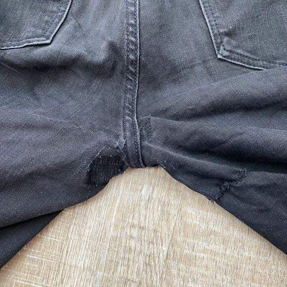 MADEWELL | 9" High Riser Skinny Skinny Jean Black Lunar Women’s 28 Tall - Picture 13 of 14